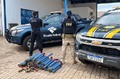 DRF Porto Velho participa de operação conjunta com PRF e descobre drogas ocultas em tubos de ferro