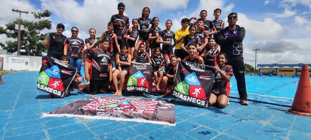 Crianças e adolescentes brilham em etapa de Triathlon infantil em Porto Velho  - Gente de Opinião