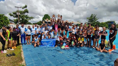 Crianças e adolescentes brilham em etapa de Triathlon infantil em Porto Velho 