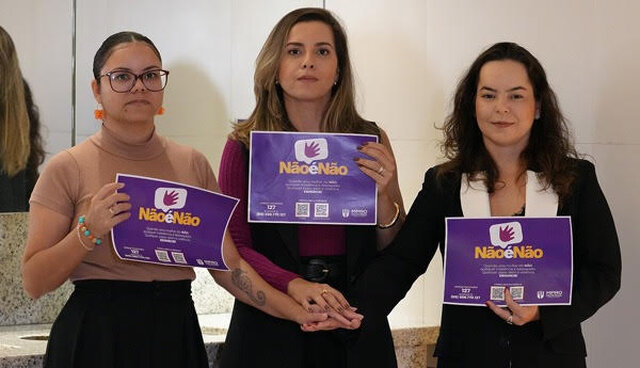 Adesivaço no shopping marca fechamento de atividades do mês da mulher do MPRO - Gente de Opinião