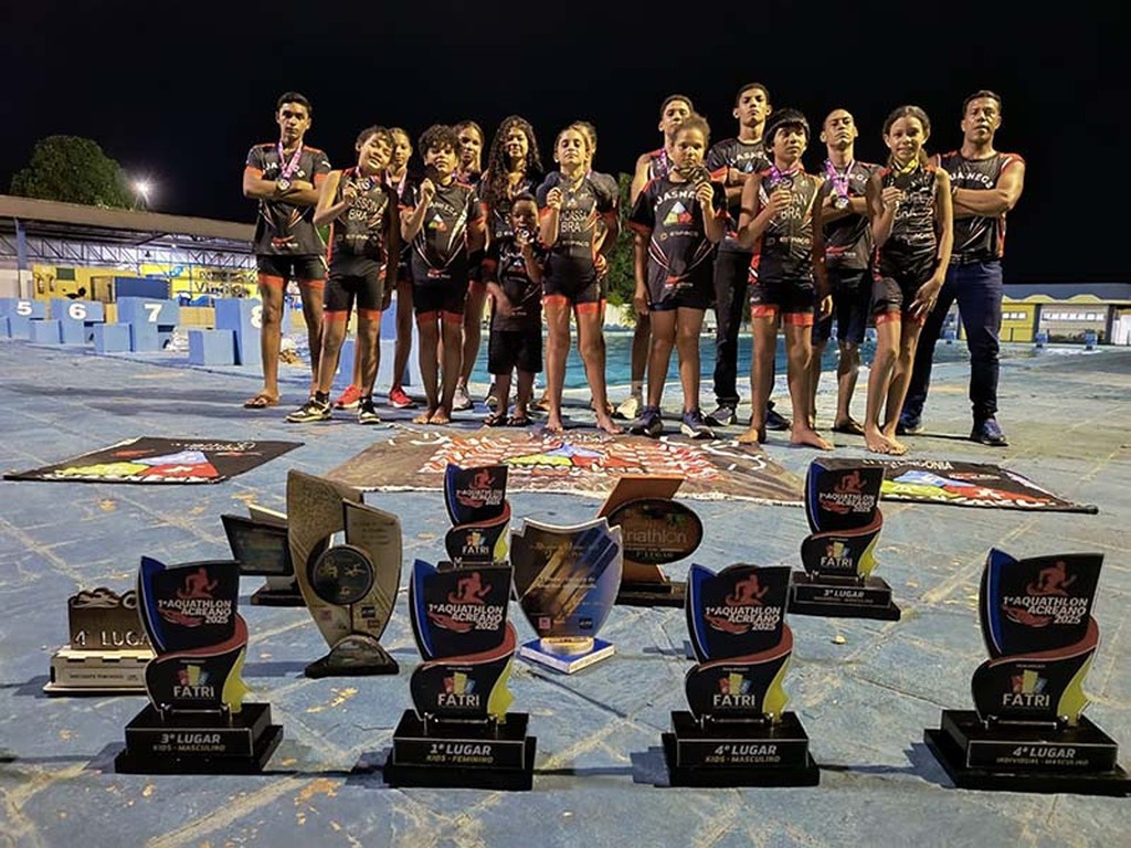 Equipe de triathlon de Porto Velho é destaque no 1º Aquatlhon Acreano - Gente de Opinião