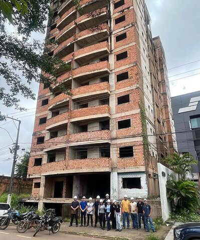 Acadêmicos de Engenharia Civil e Agronomia realizam visitas técnicas em prédios abandonados de Porto Velho - Gente de Opinião