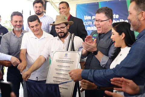 Governador Marcos Rocha entrega sistema de abastecimento de água em União Bandeirantes e transforma a realidade de 30 mil moradores