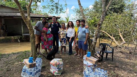 Governador Marcos Rocha e Luana Rocha anunciam auxílio emergêncial para famílias atingidas por enchentes em Rondônia