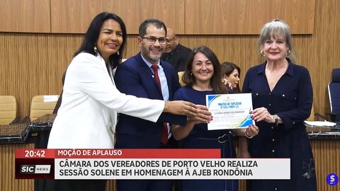 Câmara dos Vereadores homenageia jornalistas e escritores