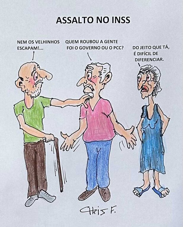 Assalto no INSS - Gente de Opinião