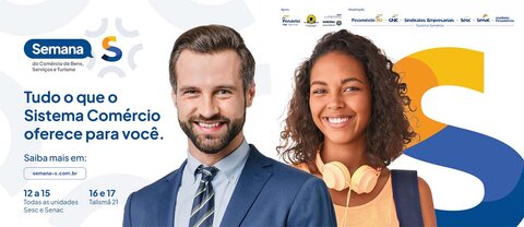 Participe da Semana S 2025. Transforme ideias em ação e faça diferença 