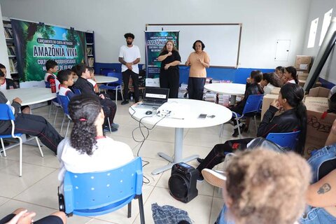 Curta-metragem “Amazônia Viva” é lançado na escola de Vilhena com exibição gratuita e roda de conversa