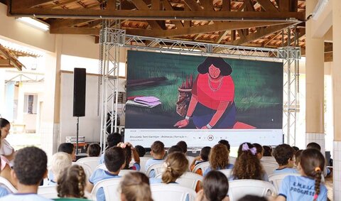 Mais de 700 pessoas participaram da mostra 'Cinema Itinerante: Portal da Amazônia' em Vilhena