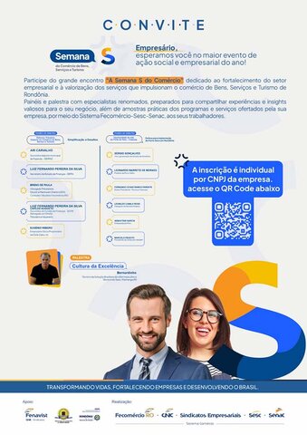 Participe da Semana S 2025. Transforme ideias em ação e faça diferença  - Gente de Opinião
