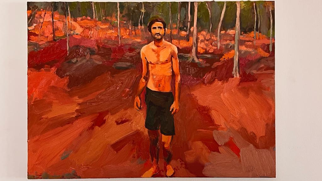 O regime de trabalho nas balsas e dragas instaladas no rio Madeira permitia aos garimpeiros recorrer às drogas (Pintura de Rafael Prado)  - Gente de Opinião