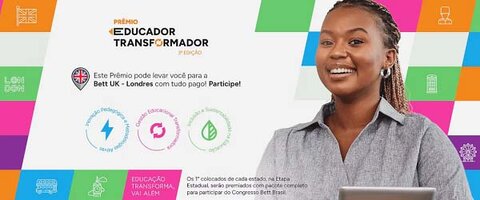 Estão abertas as inscrições para o Prêmio Educador Transformador 2025