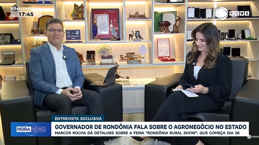 Coronel Marcos Rocha, governador de Rondônia, fala sobre o agronegócio no estado - Gente de Opinião