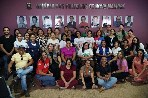 Prefeitura de Nova Mamoré participa de reunião para fortalecer busca ativa e vacinação de mulheres contra hepatite B