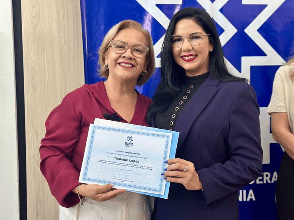 Deputada Cristiane Lopes participa da entrega de reforma no Campus da UNIR - Gente de Opinião