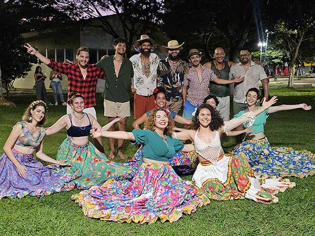 Escola Livre de Teatro Wankabuki realiza Roda de Carimbó em Vilhena - Gente de Opinião