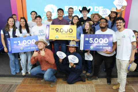 UNIR conquista maioria dos prêmios em desafio de inovação da Rondônia Rural Show