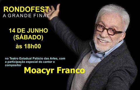 Moacyr Franco chega em Porto Velho no sábado