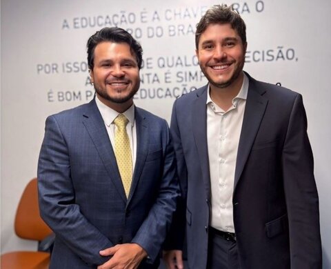 Deputado Marcelo Cruz se reúne com deputado federal Maurício Carvalho em Brasília