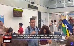 Na volta a Rondônia, governador Marcos Rocha recepcionado por muita gente no aeroporto