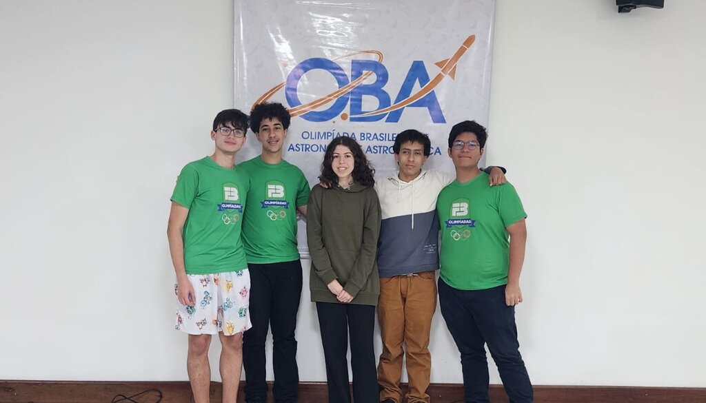 IOAA - da esquerda - Luca, Giovanna, Franklin e Francisco - Gente de Opinião