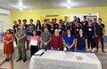 Deputada Ieda Chaves entrega certificados durante a execução dos cursos do projeto “ALE Vai às Escolas”