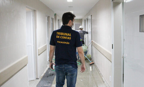 Fiscalização semanal do TCE constata obras quase finalizadas na ala de neurologia do HB