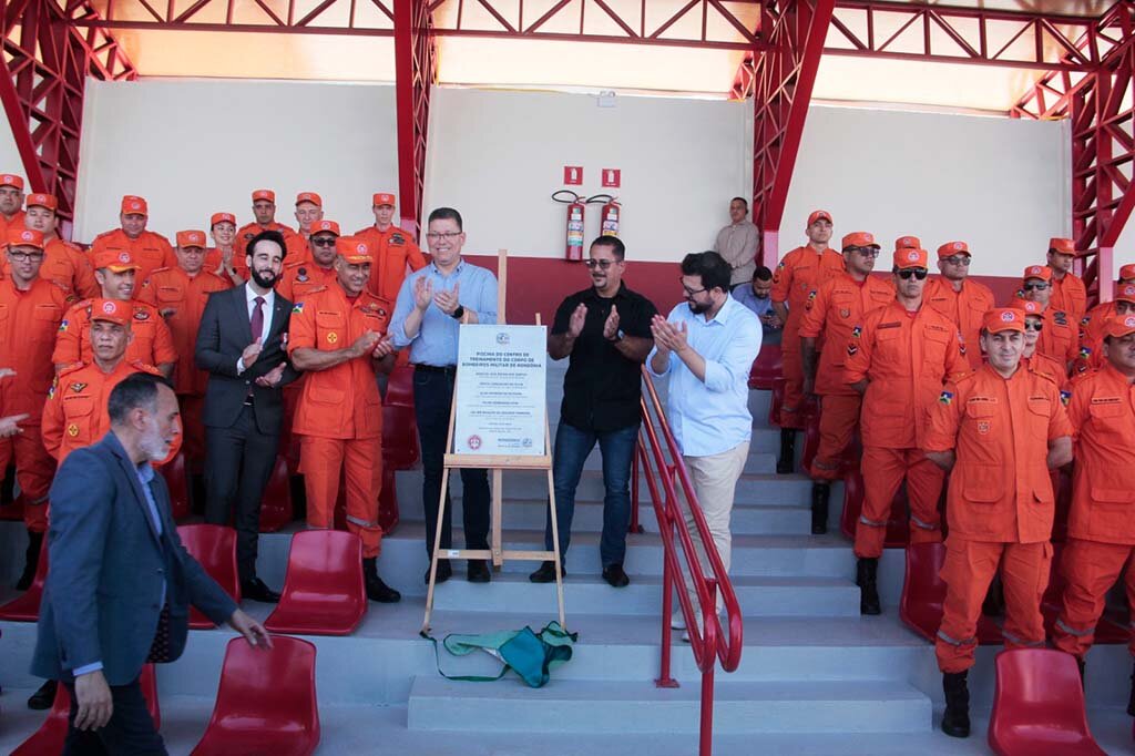 Governador Marcos Rocha entrega piscina de alto padrão ao Corpo de Bombeiros de Rondônia - Gente de Opinião