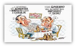 Mais imposto sobre cerveja e cachaça 