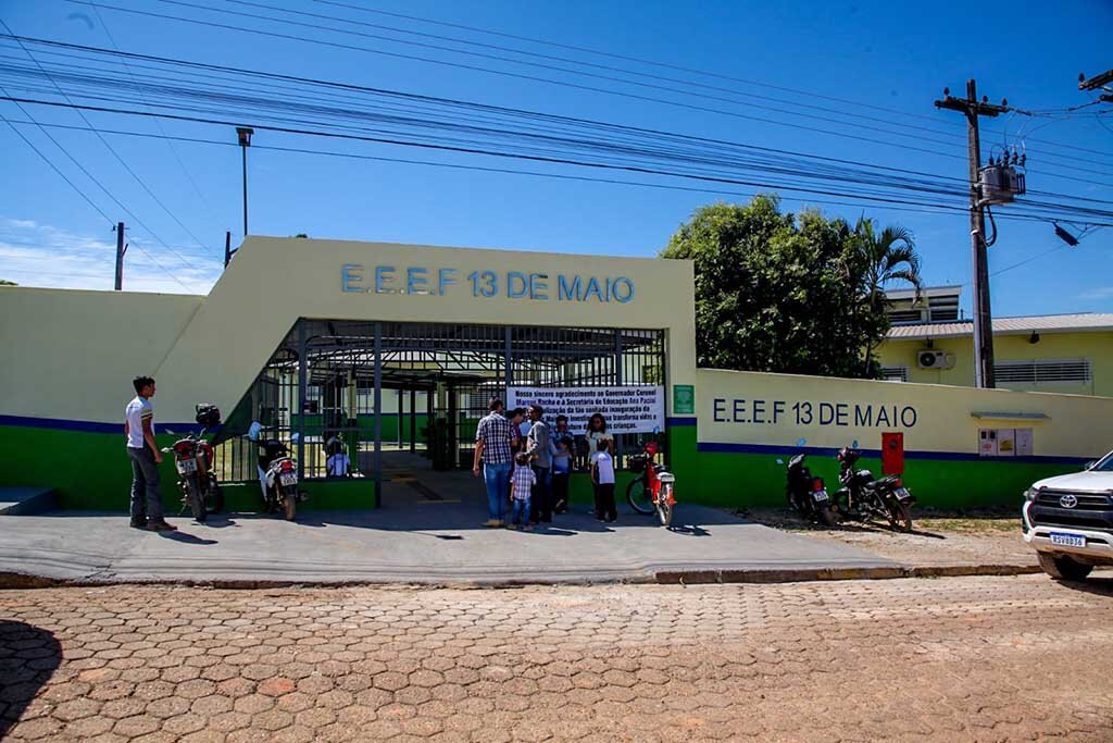 Governador Marcos Rocha entrega Escola 13 de Maio totalmente reformada e ampliada em Ji-Paraná - Gente de Opinião
