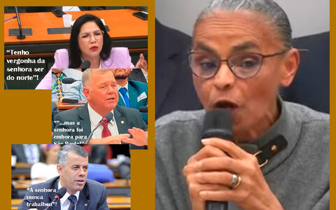 Impassível, Marina Silva passa por nova humilhação, desta vez na Câmara Federal 
