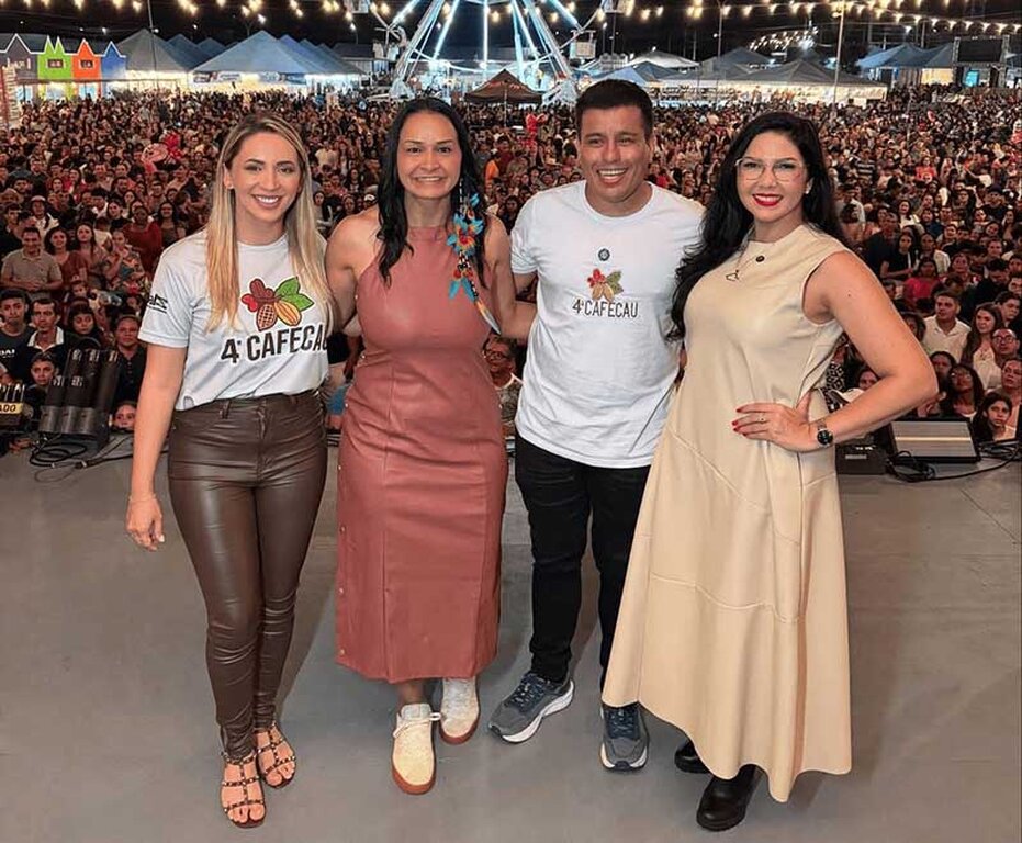 Deputada federal Cristiane Lopes participa da 4ª Cafecau e anuncia implantação do Centro de Excelência do Café em Cacoal - Gente de Opinião