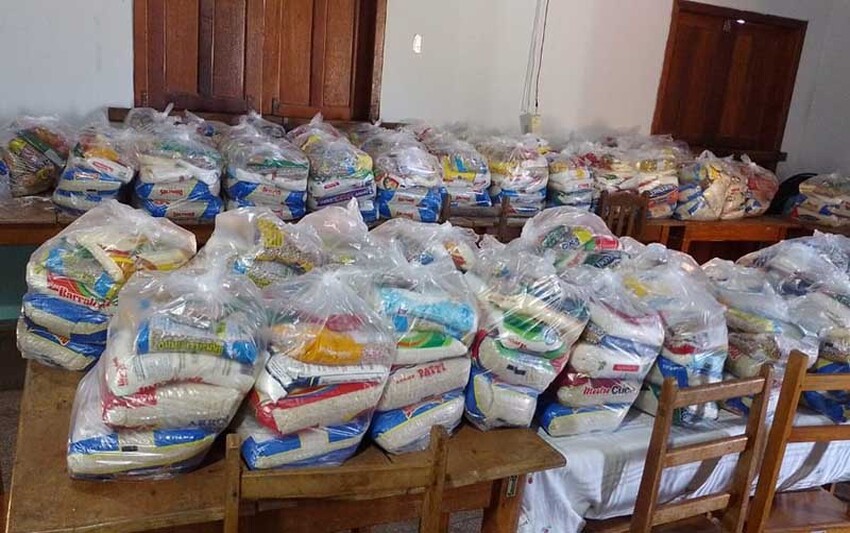 Ação do governo de RO arrecada mais de 2 toneladas de alimentos durante 4ª Pedalada pela Natureza