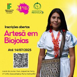 Mulher de Fibra/IFRO seleciona alunas para cursos gratuitos de Operadora de Computador e Artesã em Biojoias em Porto Velho  - Gente de Opinião