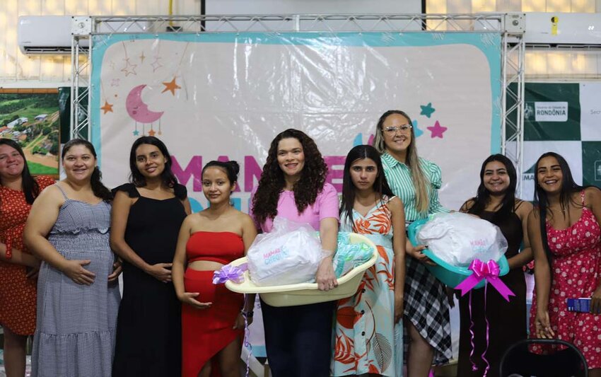 Secretária Luana Rocha destaca compromisso com a primeira infância durante entrega de enxovais a gestantes em Nova Califórnia, na Ponta do Abunã