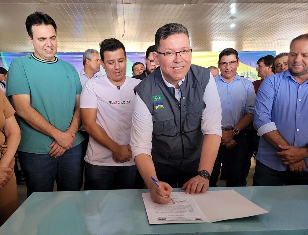 Governador Marcos Rocha autoriza início das obras do novo Terminal Rodoviário e revitalização de praça em Cacoal - Gente de Opinião