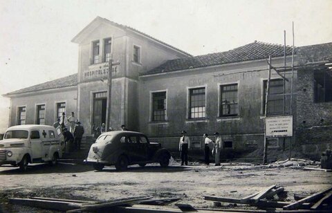 Hospital São José socorria o povo doente, quase um século atrás