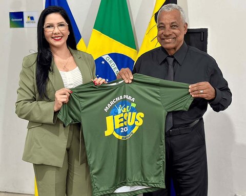 Deputada federal Cristiane Lopes destina 300 mil à marcha para Jesus de Porto Velho