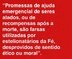 Confusão mental entre Fé e Realidade é Desperdício Tolo de Vida