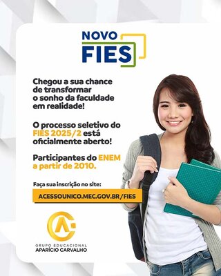 Estude Medicina com apoio do FIES em instituições do Grupo Aparício Carvalho