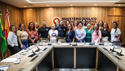 MPRO reúne Rede Lilás para alinhar ações do Agosto Lilás em defesa das mulheres