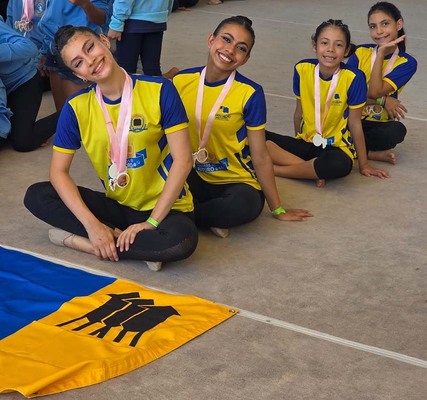Jovens atletas porto-velhenses são destaques no Torneio Estadual de Ginástica Rítmica