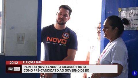 Partido Novo anuncia Ricardo Frota como pré candidato ao governo de RO
