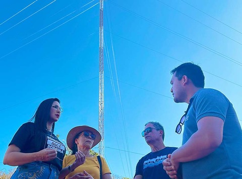 Deputada Cristiane Lopes garante torre de telefonia móvel para União Bandeirantes após mais de 20 anos de espera