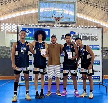 Ji-Paraná conquista vaga na etapa nacional do basquete 3x3 sub-23