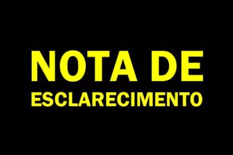 Nota de Esclarecimento sobre ocorrido durante a produção de um longa-metragem em Porto Velho