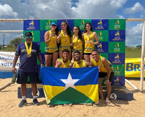 Rondônia é ouro na Copa Regional Sub-23 – Norte de vôlei de areia