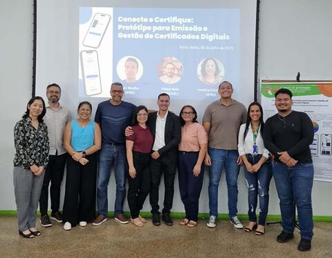 Estudante do IFRO desenvolve protótipo para emissão e gestão de certificados digitais 