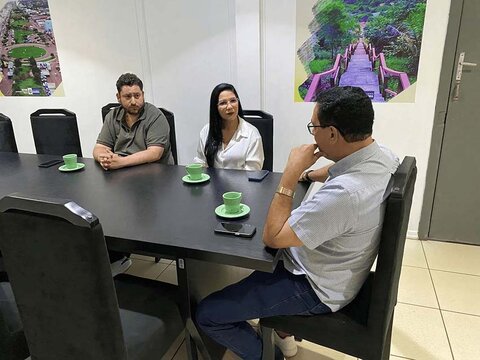 Deputada Federal Cristiane Lopes e Prefeito Aldo Júlio anunciam construção da Praça da Bíblia em Rolim de Moura