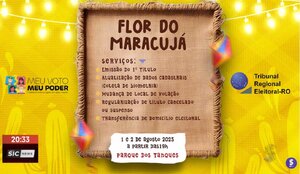 TRE-RO leva serviços eleitorais ao Arraial Flor do Maracujá 2025 - Gente de Opinião